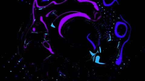 Sphere with paints Stock Footage 284364212