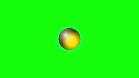 Sphere Professional Isolated Green Screen Stock Video Video stock 336956743