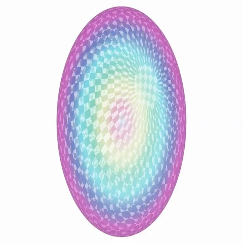 Sphere rotates changing color scale Stock Footage 69493694