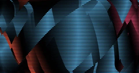 Sphere rotates with multi-colored reflections Stock Footage 142799393