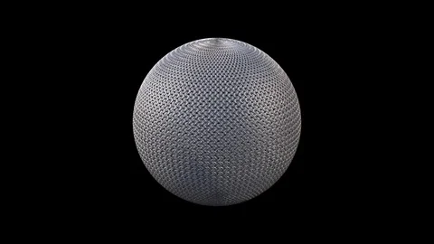 Sphere rotation.This file contains transparent background,Alpha Channel Stock Footage