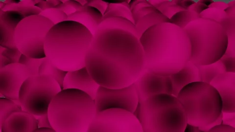 Sphere rows background, with black animated shadows going over balls. Stock Footage 137550110