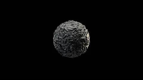 Sphere shell explode Stock Footage 64652773