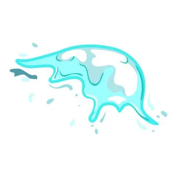 Sphere soap bubble explosion cartoon vector illustration 스톡 일러스트