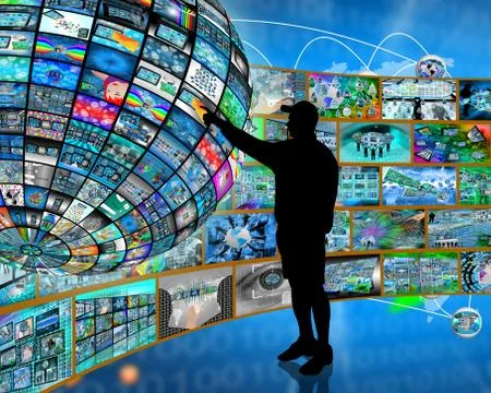 Sphere for upside down Stock Illustration
