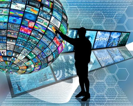 Sphere for upside down Illustrazione stock