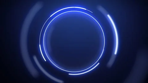 Sphere,Animation globe and space in the form of a plexus. Abstract geometric Video stock 141630132