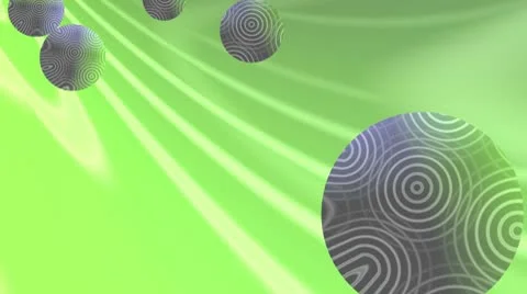 Spheres and the smooth lines Stock Footage 8839316