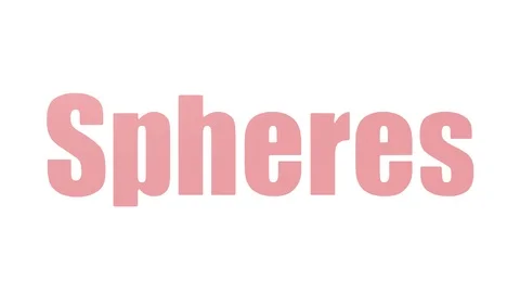 Spheres Animated Tag Cloud Isolated Stock Footage 107219306
