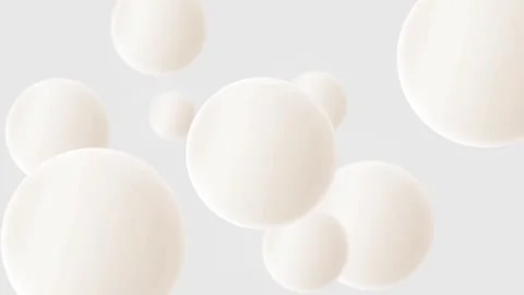The spheres are flying overhead Stock Footage 276262689