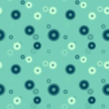 Spheres blur seamless pattern Stock Illustration