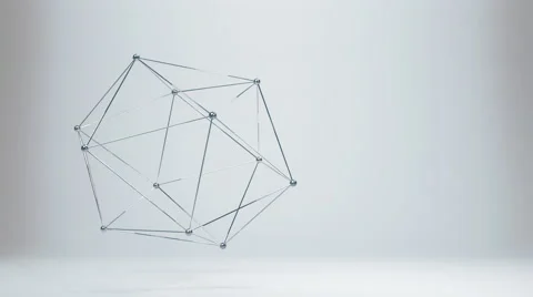 Spheres of connection in the network Video stock 48955800