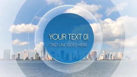 Spheres Display Loop - After Effects Template 스톡 After Effects