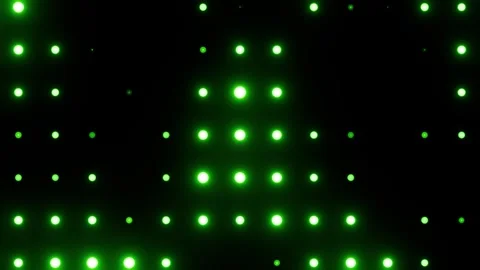 Spheres dots dark green for scene or show background VJ loop0001-0300 Stock Footage 341854598