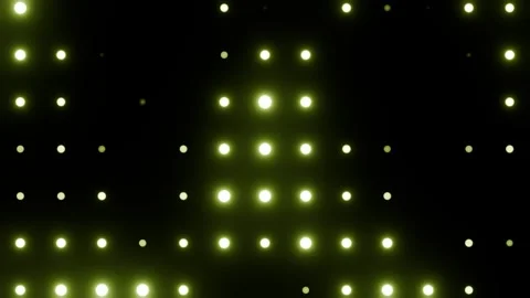 Spheres dots dark lime yellow for scene or show background VJ loop0001-0300 Stock Footage 342233130