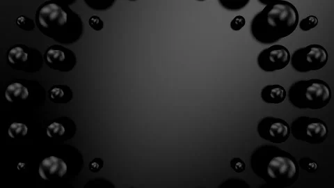 Spheres Form a Wave Video stock 320355007