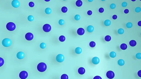 Spheres Grid Background Video stock 153490628