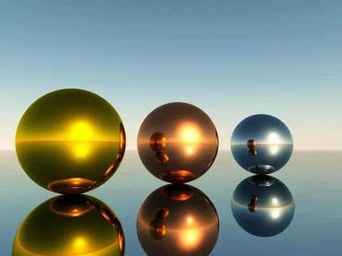 Spheres Illustrazione stock