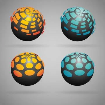 Spheres Stock Illustration
