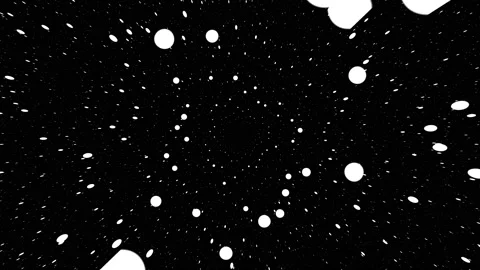 Spheres of Light in Endless Space Mask Stock-Footage 139713626