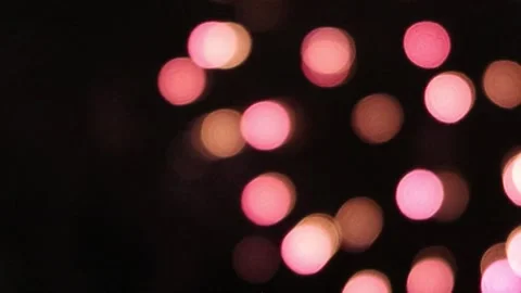 Spheres of light floating in mid air. Elegant, ethereal and abstract Stock Footage 291535032