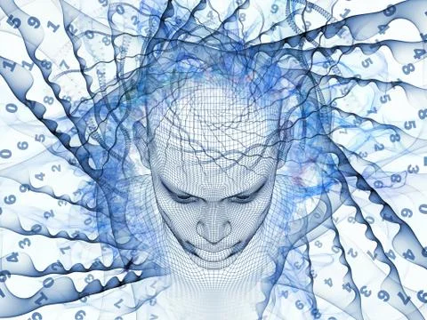 Spheres of the Mind Stock Illustration