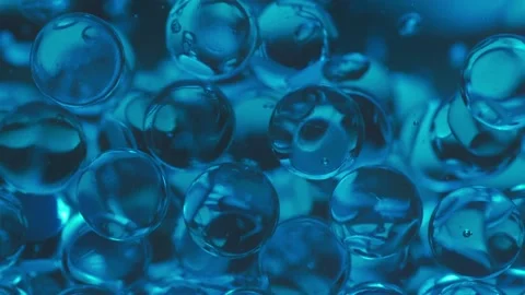 Spheres moving under water Stock Footage 165033305