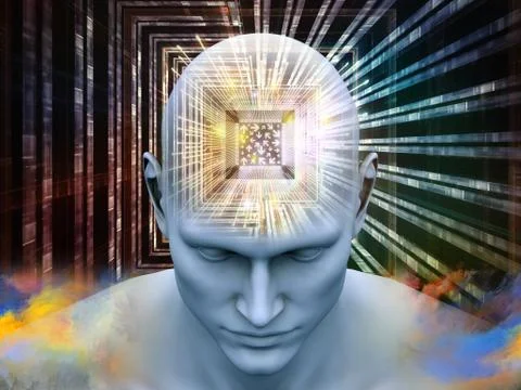 Spheres of Thought Stock Illustration