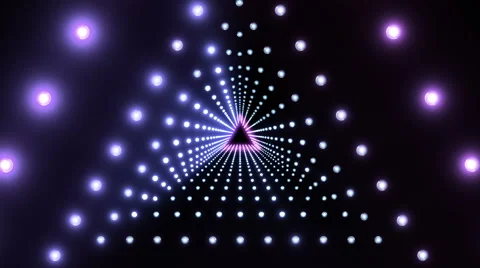 Spheres in the Triangles 01 Stock Footage 45610453