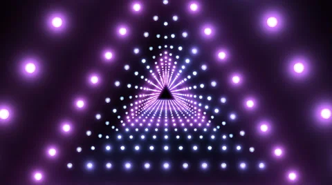 Spheres in the Triangles 05 Stock Footage 45610473