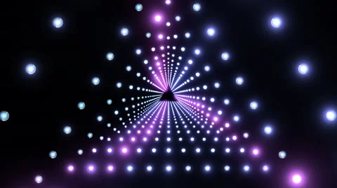 Spheres in the Triangles 09 Stock Footage 45610495