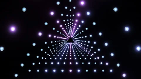 Spheres in the Triangles 10 Stock Footage 45610498