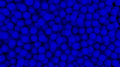 Spheres Waves Blue 1.mp4 스톡 동영상 341107220