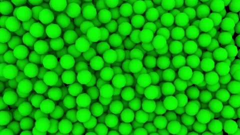 Spheres Waves Green 1.mp4 스톡 동영상 341107229