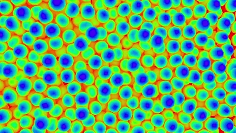 Spheres waves RGB 1.mp4 Stock Footage 341107298
