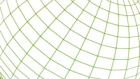 Spherical cell moves on white background. Design. Animation of simple moving 스톡 일러스트
