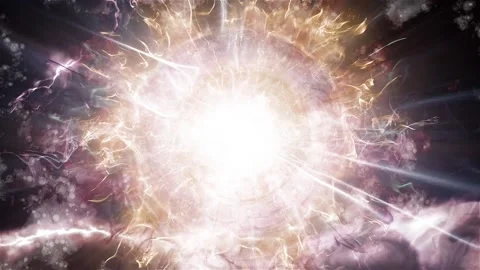 Spherical core of singularity, vj and dj 스톡 동영상 198971290