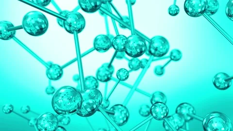 Spherical effect turkuaz Video stock 145714886