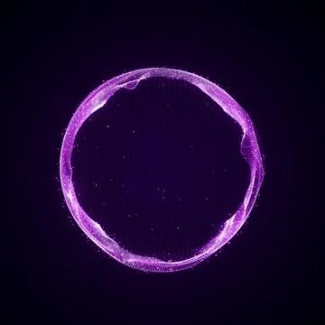 Spherical equalizer for music Stock Illustration