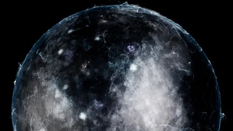 Spherical galactic sun Видео 90408964