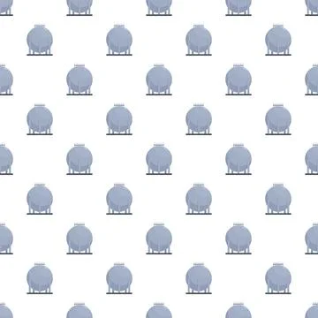 Spherical gas tank repeat pattern background Illustrazione stock