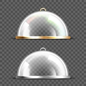 Spherical glass dome Stock Illustration