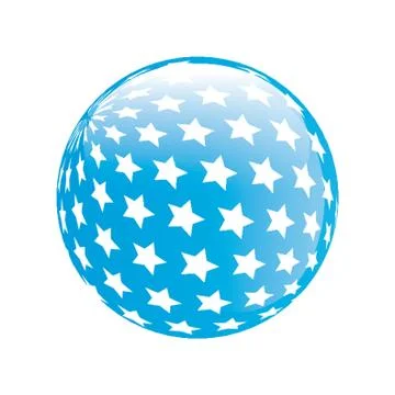 Spherical logo element design Stock-Illustration