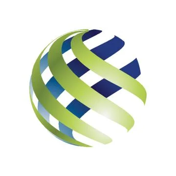 Spherical logo element design Stock-Illustration