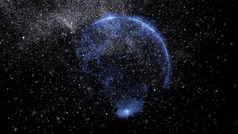 Spherical network background Vidéo 170782899