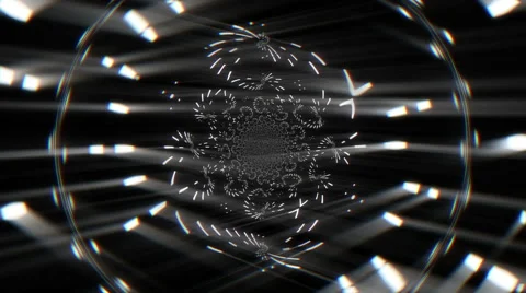 Spherical node of Lights Vj Loop Stock Footage 46930386