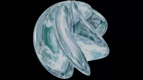 Spherical Ocean Wave Stock-Footage 263981156