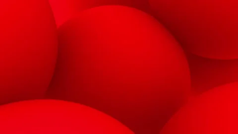 Spherical Red Background Stock Footage 284442759