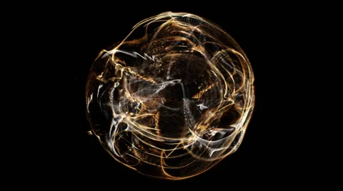 Spherical unknown shape Stock Footage 65799645