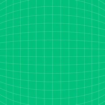 Spherically distorted perspective grid abstract wireframe pattern green 库存插图